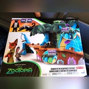 Tomy Disney Zootopia Danger in the Rainforest District Playset Target Exclusive